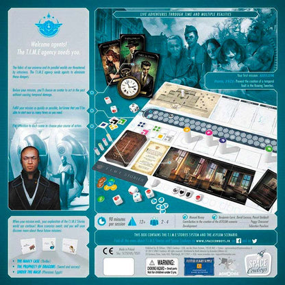JUEGO DE MESA MARCA ASMODEE: TIME STORIES (INGLES)