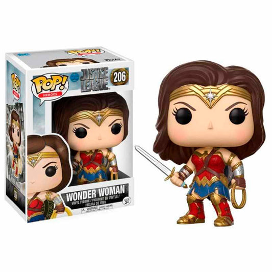 Funko Pop Movies DC: Justice League - Wonder Woman (Mujer Maravilla)
