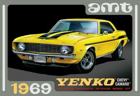 Modelo a escala 1/25 para armar: Auto Chevy Camaro 1969 Yenko