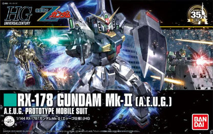 Bandai - Gundam Model Kit - RX-178 Gundam Mk-II (AEUG) HG 1/144