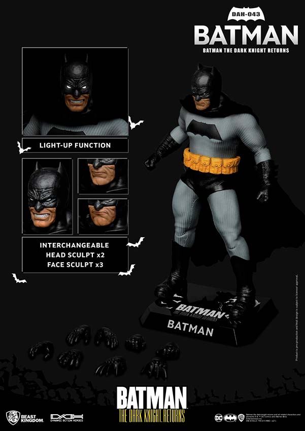 Beast Kingdom Dynamic Action Heroes DC: Batman The Dark Knight Return - Batman