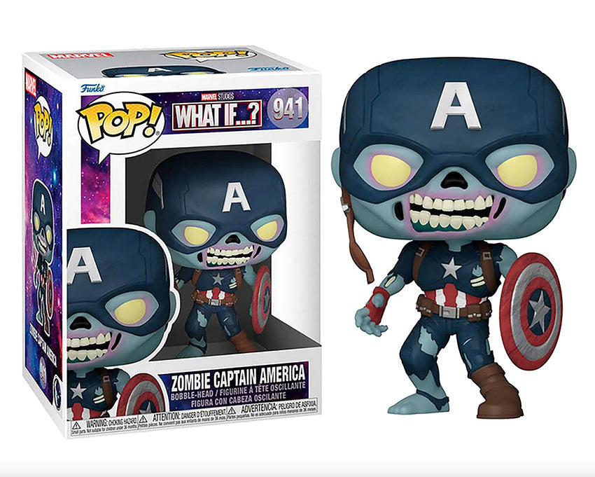 Funko Pop Marvel: What If? - Zombie Capitan America