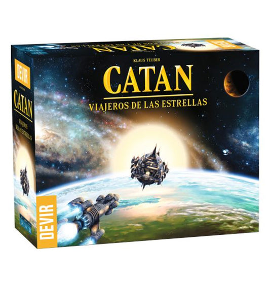 JUEGO DE MESA MARCA DEVIR: CATAN: VIAJEROS DE LAS ESTRELLAS