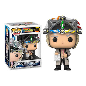 Funko Pop Movies: Back to the Future (Volver al Futuro) - Doc w/helmet