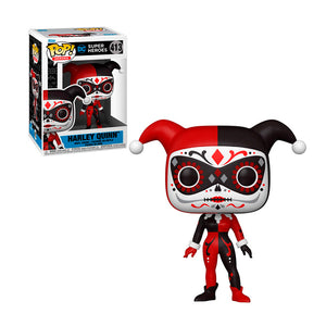 Funko Pop Heroes: DC - Harley Quinn Día de Muertos