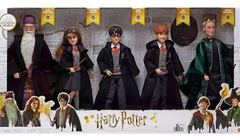 MATTEL: Harry Potter - Set de 5 Figuras de Harry Potter de 10"