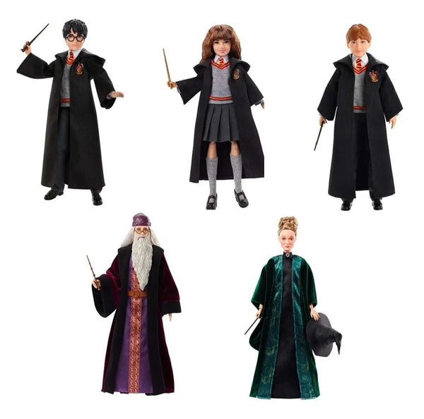 MATTEL: Harry Potter - Set de 5 Figuras de Harry Potter de 10"