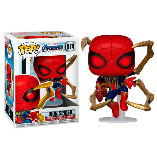 Funko Pop Marvel: Avengers Endgame - Ironspider con Guantelete
