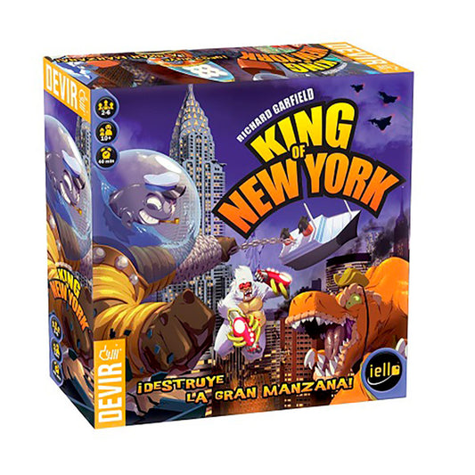 JUEGO DE MESA MARCA DEVIR: KING OF TOKYO NEW YORK