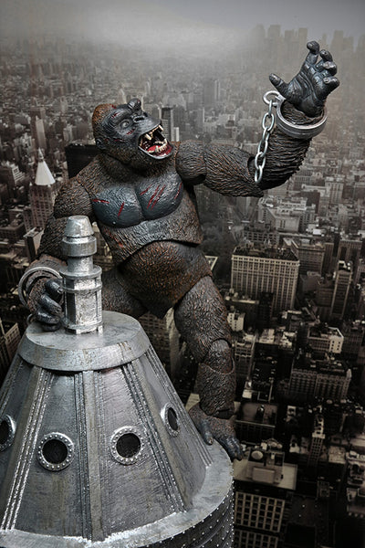 NECA - King Kong - Ultimate Kong (Concrete Jungle) 7"