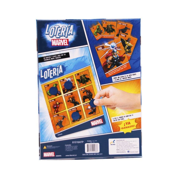 LOTERIA: Marvel Universe Marca Novelty