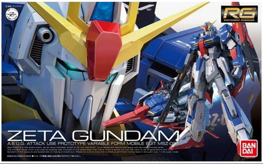 Bandai - Gundam Model Kit - Zeta Gundam MSZ-006 RG 1/144