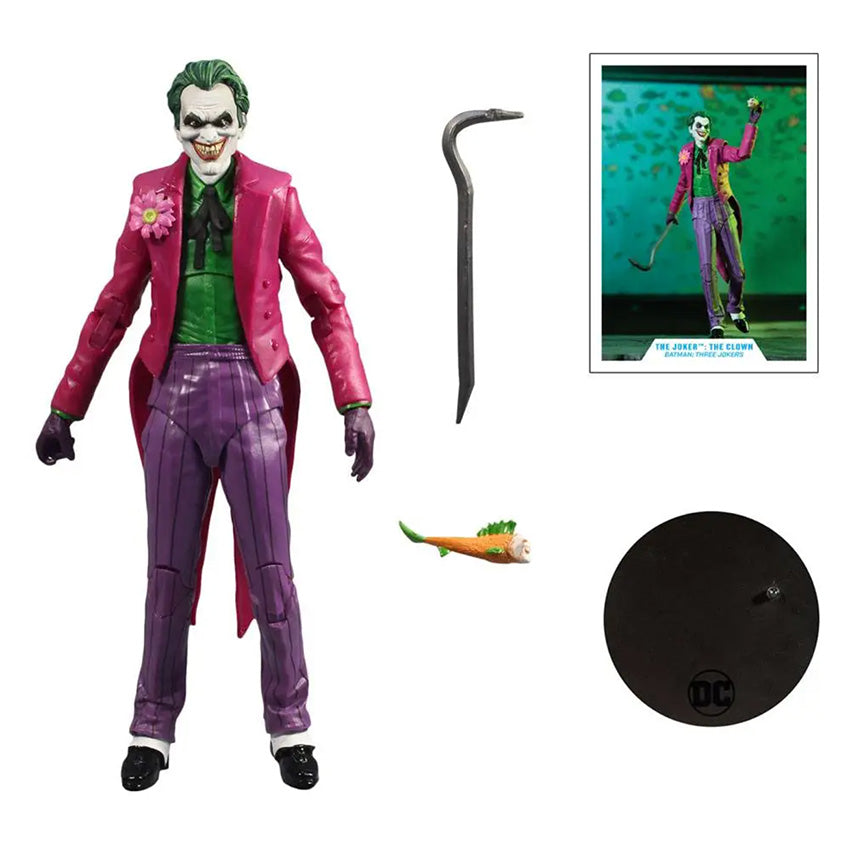 MCFARLANE: DC Batman 3 Joker - Joker El Payaso 7"