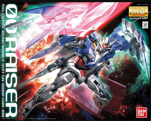 Bandai - Gundam Model Kit - MG 00 GN-0000+GNR-010 OO Raiser Celestial Being 1/100