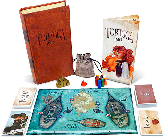 JUEGO DE MESA MARCA FACADE GAMES: TORTUGA 1667 (INGLES)