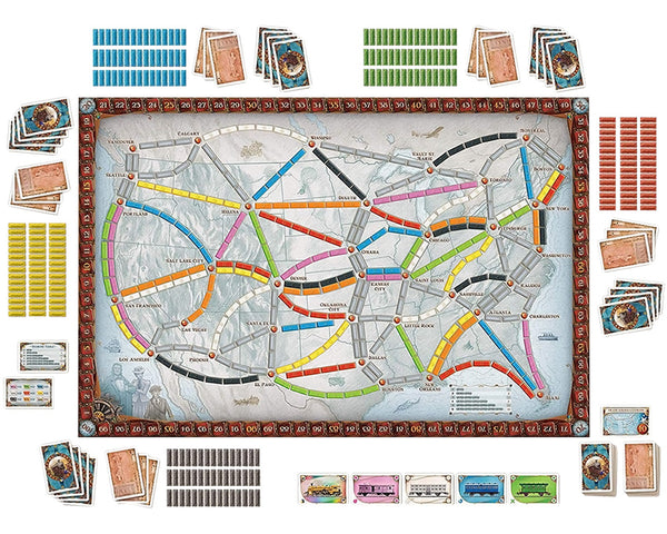 JUEGO DE MESA MARCA ASMODEE: ¡Aventureros al tren!