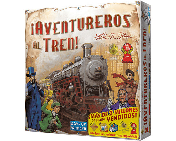 JUEGO DE MESA MARCA ASMODEE: ¡Aventureros al tren!